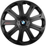 Auto si Moto - Anvelope si jante - Accesorii roti - Capace roti - Set 4 Capace Roti Evo Negru R15, Pentru BMW - Infinity.ro