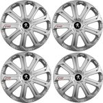 Auto si Moto - Anvelope si jante - Accesorii roti - Capace roti - Set 4 Capace Roti Evo Gri R14, Pentru Peugeot - Infinity.ro