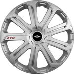 Auto si Moto - Anvelope si jante - Accesorii roti - Capace roti - Set 4 Capace Roti Evo Gri R16, Pentru Mini - Infinity.ro