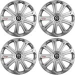 Auto si Moto - Anvelope si jante - Accesorii roti - Capace roti - Set 4 Capace Roti Evo Gri R14, Pentru Nissan - Infinity.ro