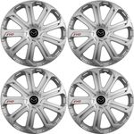 Auto si Moto - Anvelope si jante - Accesorii roti - Capace roti - Set 4 Capace Roti Evo Gri R16, Pentru Mazda - Infinity.ro