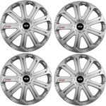 Auto si Moto - Anvelope si jante - Accesorii roti - Capace roti - Set 4 Capace Roti Evo Gri R14, Pentru Mini - Infinity.ro