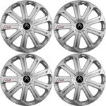 Auto si Moto - Anvelope si jante - Accesorii roti - Capace roti - Set 4 Capace Roti Evo Gri R16, Pentru Citroen - Infinity.ro