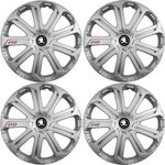 Auto si Moto - Anvelope si jante - Accesorii roti - Capace roti - Set 4 Capace Roti Evo Gri R14, Pentru Skoda Nou - Infinity.ro