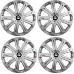 Auto si Moto - Anvelope si jante - Accesorii roti - Capace roti - Set 4 Capace Roti Evo Gri R15, Pentru Seat - Infinity.ro