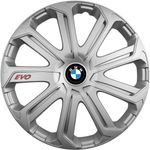 Auto si Moto - Anvelope si jante - Accesorii roti - Capace roti - Set 4 Capace Roti Evo Gri R16, Pentru BMW - Infinity.ro