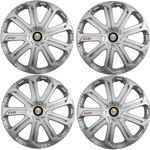 Auto si Moto - Anvelope si jante - Accesorii roti - Capace roti - Set 4 Capace Roti Evo Gri R15, Pentru Alfa Romeo - Infinity.ro