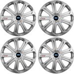 Auto si Moto - Anvelope si jante - Accesorii roti - Capace roti - Set 4 Capace Roti Evo Gri R14, Pentru Ford - Infinity.ro