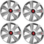 Auto si Moto - Anvelope si jante - Accesorii roti - Capace roti - Set 4 Capace Roti GTX Gri R15, Pentru Suzuki - Infinity.ro