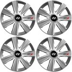 Auto si Moto - Anvelope si jante - Accesorii roti - Capace roti - Set 4 Capace Roti GTX Gri R16, Pentru Hyundai - Infinity.ro