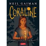 Carti si Birotica - Carti - Benzi desenate - Coraline. Roman grafic, Neil Gaiman, P. Craig Russell, miniGrafic - Infinity.ro