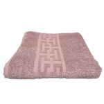 Casa si Gradina - Textile si covoare - Textile baie - Prosoape - Prosop baie Kotonia Home Greek Border Jacquard, bumbac, 500g/mp Roz ars, 50x90 cm - Infinity.ro