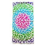 Casa si Gradina - Textile si covoare - Textile baie - Prosoape - Prosop catifea pentru plaja Kotonia Home 70x140 cm, bumbac, decor Mandala - Infinity.ro
