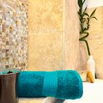 Casa si Gradina - Textile si covoare - Textile baie - Prosoape - Prosop baie Kotonia Home Rise Jacquard Bumbac, 500g/mp, verde, 50x90 cm - Infinity.ro