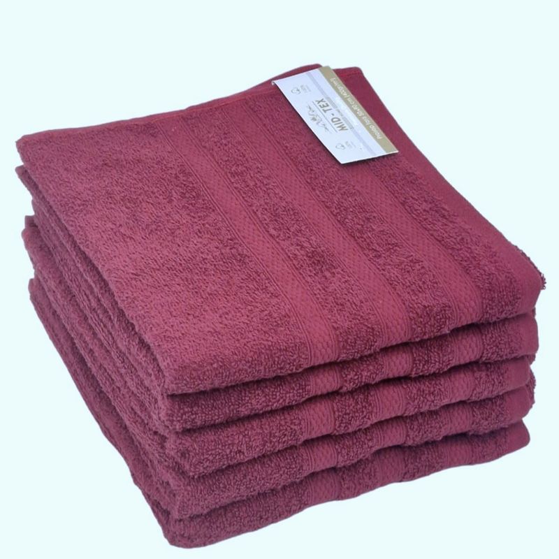 Casa si Gradina - Textile si covoare - Textile baie - Prosoape - Prosop baie Kotonia Home Tess Jacquard Bumbac, 400g/mp, mov pruna, 70x130 cm - Infinity.ro