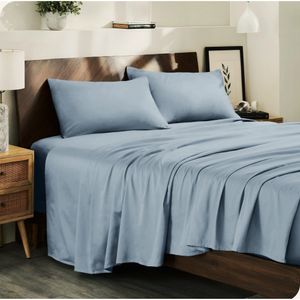 Husa de pat cu elastic Kotonia Home Hotel, 100% bumbac, Damasc DeLux Saten, gri silver, 180×200+30 cm