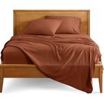 Casa si Gradina - Textile si covoare - Lenjerii de pat - Cearceafuri de pat - Cearceaf de pat Kotonia Home, 100% bumbac, Olandina color, 220x240 cm, ceramic - Infinity.ro