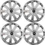 Auto si Moto - Anvelope si jante - Accesorii roti - Capace roti - Set 4 Capace Roti Evo Gri R16, Pentru Toyota - Infinity.ro