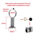 Casa si Gradina - Electrice - Echipamente electrice - Accesorii compresoare - Biela piston compresor fara ulei 1100W Mod.E 97x62x62mm CH191 - Infinity.ro