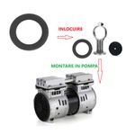 Casa si Gradina - Electrice - Echipamente electrice - Accesorii compresoare - Membrana de schimb pentru Piston cap compresor fara ulei 1500W Black 74.5x56x1mm CH169 - Infinity.ro