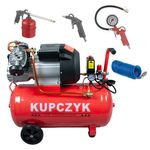 Casa si Gradina - Electrice - Echipamente electrice - Accesorii compresoare - Pachet Compresor de aer industrial 50 litri + set aer, 370l/min 2.2kW, 220V ZVA-50 DK.ZVA-50 - Infinity.ro