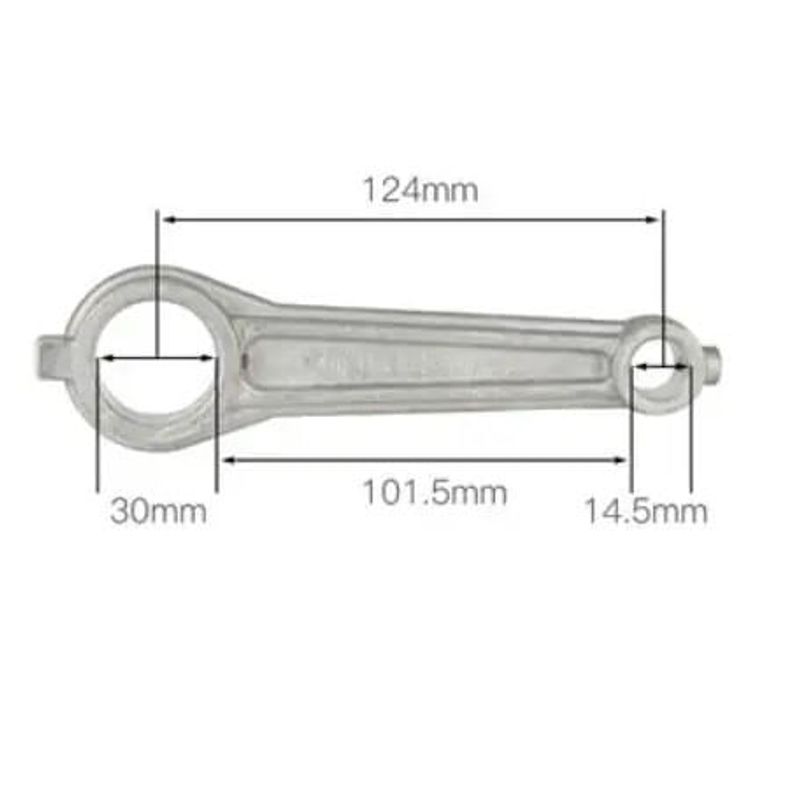 Casa si Gradina - Electrice - Echipamente electrice - Compresoare - Biela cap compresor de aer aluminiu - 14.5x30x124mm CH137 - Infinity.ro
