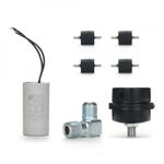 Casa si Gradina - Electrice - Echipamente electrice - Compresoare - Pompa compresor 2 pistoane fara ulei 210L/min cu motor 750W 230V B-AC0069 Barracuda - Infinity.ro