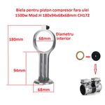 Casa si Gradina - Electrice - Echipamente electrice - Accesorii compresoare - Biela piston compresor fara ulei 1500w Mod.H 180x94x68x68mm CH172 - Infinity.ro