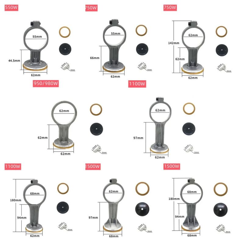 Casa si Gradina - Electrice - Echipamente electrice - Accesorii compresoare - Biela pentru piston compresor fara ulei 750-1100W Mod.D 62x62x62mm CH189 - Infinity.ro