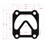 Casa si Gradina - Electrice - Echipamente electrice - Compresoare - Garnituri set pentru cap compresor de aer 47mm CH088 Mod.11(B) - Infinity.ro