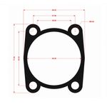 Casa si Gradina - Electrice - Echipamente electrice - Compresoare - Garnituri set pentru cap compresor de aer 47mm CH088 Mod.11(B) - Infinity.ro