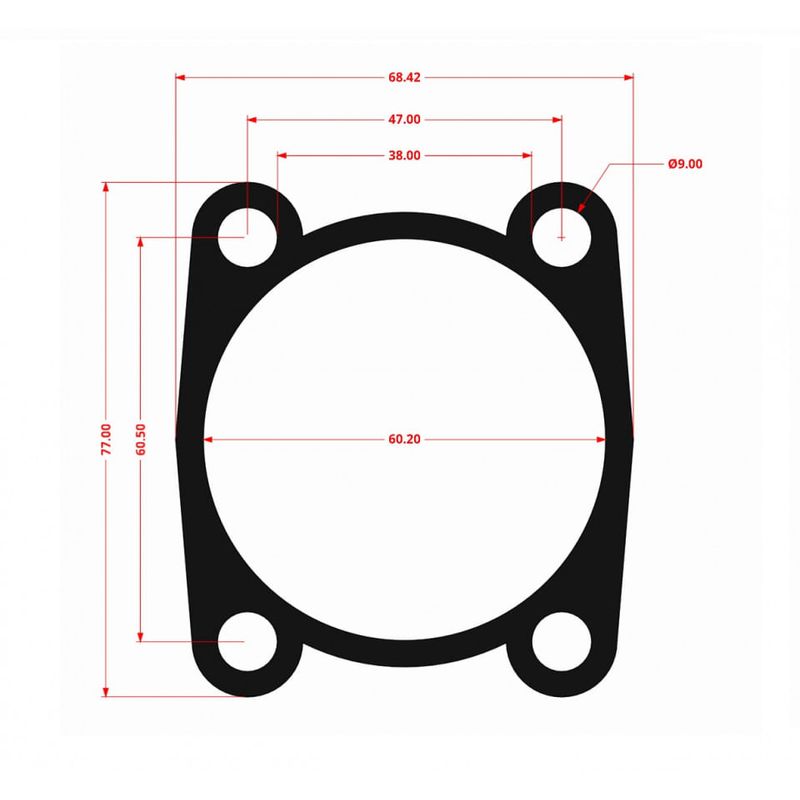 Casa si Gradina - Electrice - Echipamente electrice - Compresoare - Garnituri set pentru cap compresor de aer 47mm CH088 Mod.11(B) - Infinity.ro
