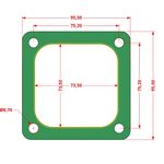 Casa si Gradina - Electrice - Echipamente electrice - Compresoare - Set de 10 Garnituri set pentru cap compresor de aer V 3x65mm Mod.0.36-8 (C) CH195 - Infinity.ro