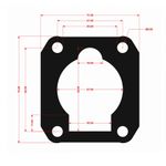 Casa si Gradina - Electrice - Echipamente electrice - Compresoare - Garnituri set pentru cap compresor de aer 47mm CH088 Mod.11(B) - Infinity.ro