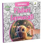 Carti si Birotica - Carti - Carti pentru copii - Basme si povesti - Fluturi Fermecati. Carte De Colorat - Infinity.ro