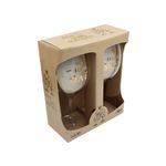 Casa si Gradina - Bucatarie si vesela - Cani si pahare - Pahare - Set 2 pahare vin, cristal ecologic, 440 ml, Nekupto - Awesome Dad & Awesome Mum - Infinity.ro