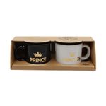 Casa si Gradina - Bucatarie si vesela - Cani si pahare - Cani si cesti - Set 2 Cesti Espresso, Nekupto – “PRINCE & PRINCESS”, 2 x 80 ml - Infinity.ro