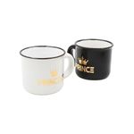 Casa si Gradina - Bucatarie si vesela - Cani si pahare - Cani si cesti - Set 2 Cesti Espresso, Nekupto – “PRINCE & PRINCESS”, 2 x 80 ml - Infinity.ro