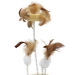 Petshop - Accesorii petshop - Jucarii animale - Jucarii interactive animale - Jucarie cu pene pentru pisici Sisal - Infinity.ro