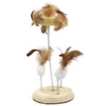 Petshop - Accesorii petshop - Jucarii animale - Jucarii interactive animale - Jucarie cu pene pentru pisici Sisal - Infinity.ro