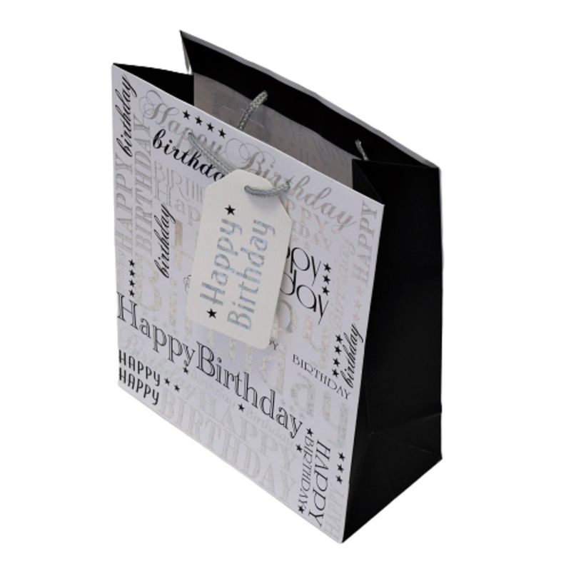 Market - Cadouri - Pungi cadou si accesorii - Punga cadou hartie L BIRTHDAY GENERIC - Infinity.ro