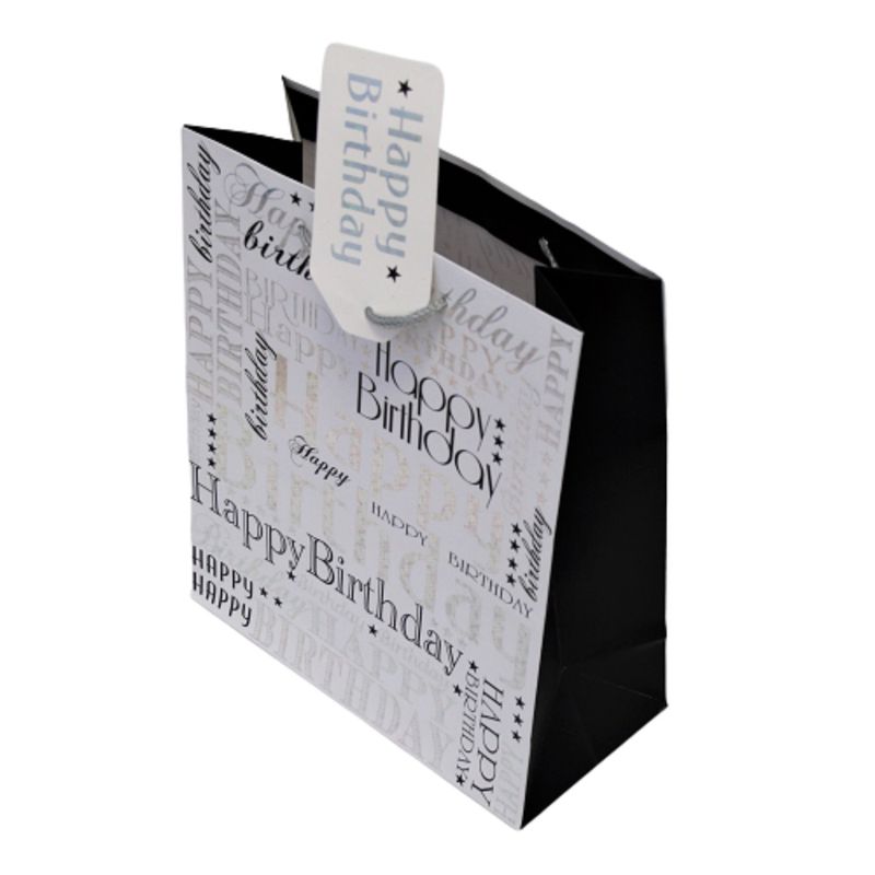 Market - Cadouri - Pungi cadou si accesorii - Punga cadou hartie L BIRTHDAY GENERIC - Infinity.ro