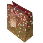 Market - Cadouri - Pungi cadou si accesorii - Punga cadou hartie L KRAFT DOTS - Infinity.ro