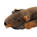 Petshop - Accesorii petshop - Jucarii animale - Jucarii interactive animale - Jucarie pentru caini, cu sunet, model castor, 44 cm - Infinity.ro