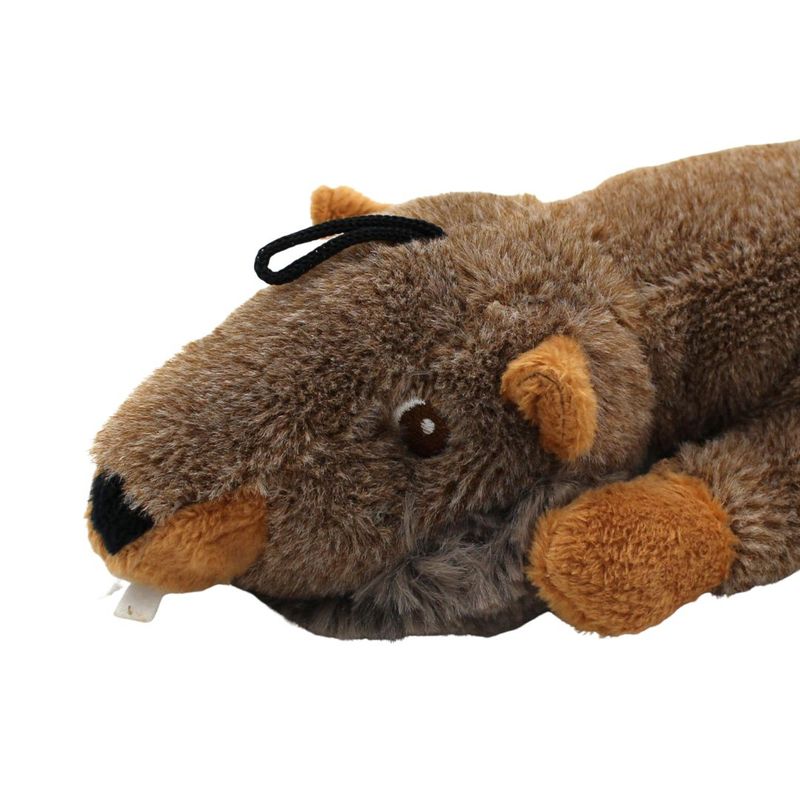 Petshop - Accesorii petshop - Jucarii animale - Jucarii interactive animale - Jucarie pentru caini, cu sunet, model castor, 44 cm - Infinity.ro