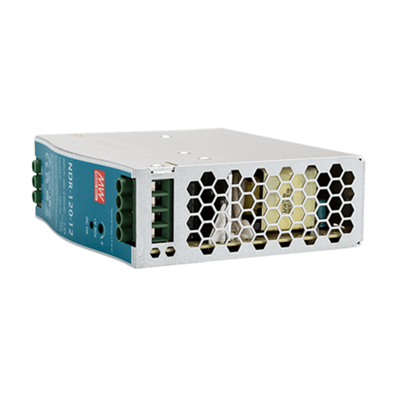 Casa si Gradina - Electrice - Smart Home - Accesorii control acces si supraveghere - Sursa de alimentare in comutatie, 12V / 10A, sina DIN - MEAN WELL NDR-120-12 - Infinity.ro