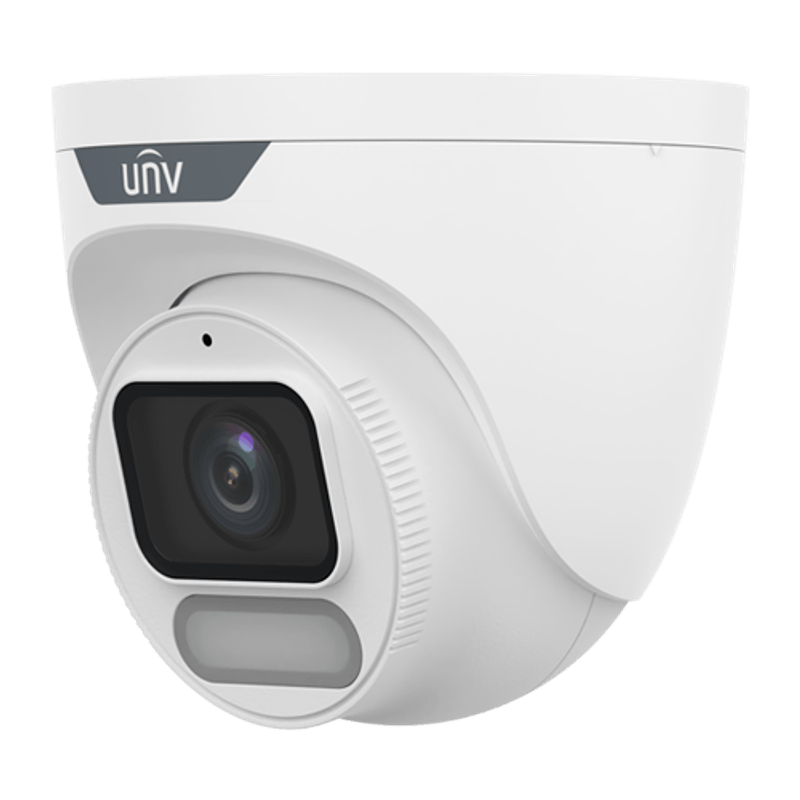 Casa si Gradina - Electrice - Smart Home - Camere de supraveghere - Camera IP Wise-ISP, ColorHunter, 8MP, lentila 2.8mm, WL 30M, Mic, PoE, color 24/7 - UNV IPC3628LE-ADF28K-WP - Infinity.ro