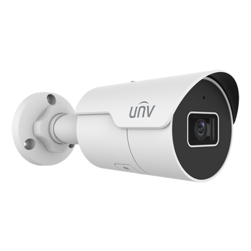 Casa si Gradina - Electrice - Smart Home - Camere de supraveghere - Camera IP EasyStar 8MP, lentila 2.8mm, IR 50M, Mic, MicroSD card, PoE - UNV IPC2128LE-ADF28KM-H - Infinity.ro