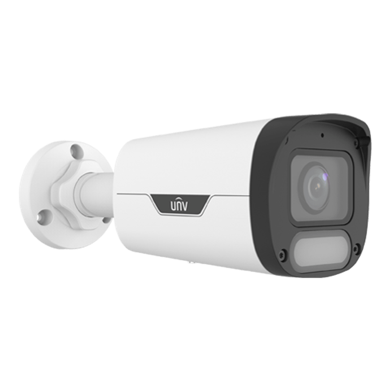 Casa si Gradina - Electrice - Smart Home - Camere de supraveghere - Camera IP Wise-ISP, ColorHunter, 8MP, lentila 2.8mm, WL 30M, Mic, PoE, color 24/7 - UNV IPC2318LE-ADF28KM-WP - Infinity.ro