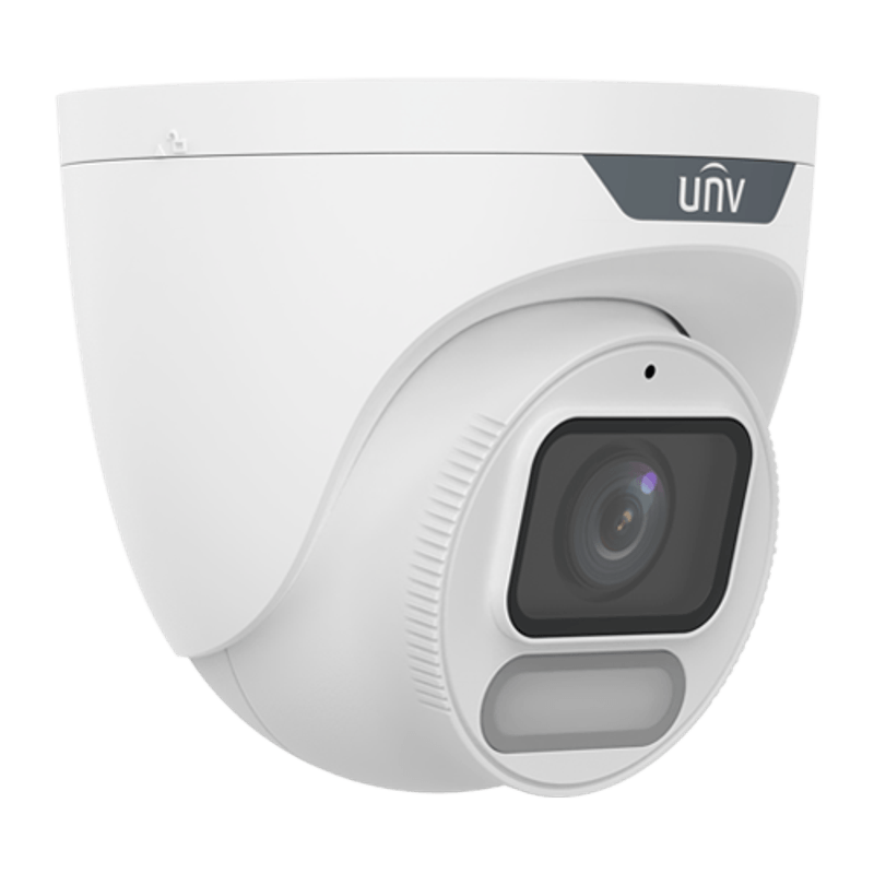 Casa si Gradina - Electrice - Smart Home - Camere de supraveghere - Camera IP Wise-ISP, ColorHunter, 8MP, lentila 4.0mm, WL 30M, Mic, PoE, color 24/7 - UNV IPC3628LE-ADF40K-WP - Infinity.ro